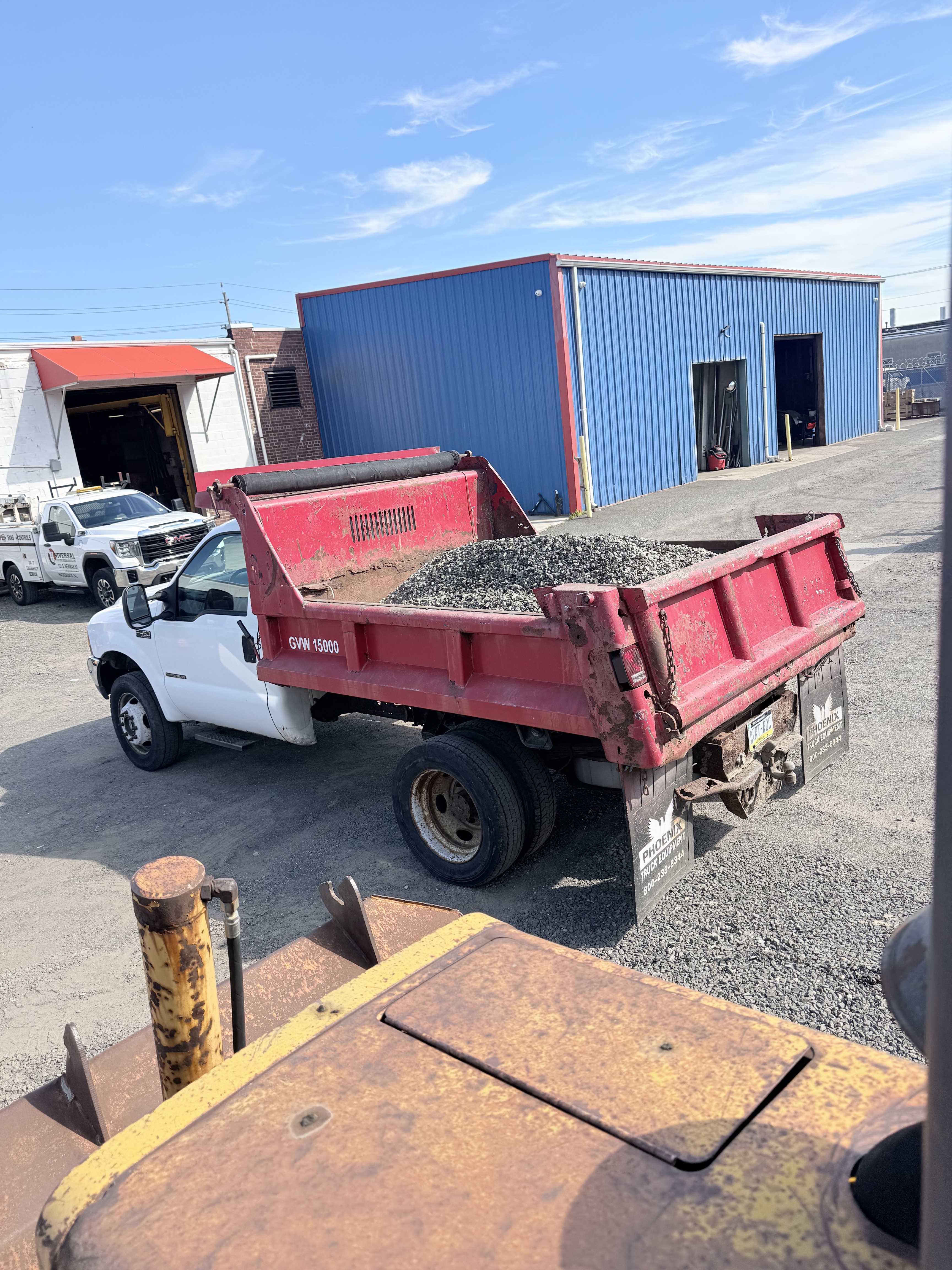 A&N Stone Materials truck and yard
